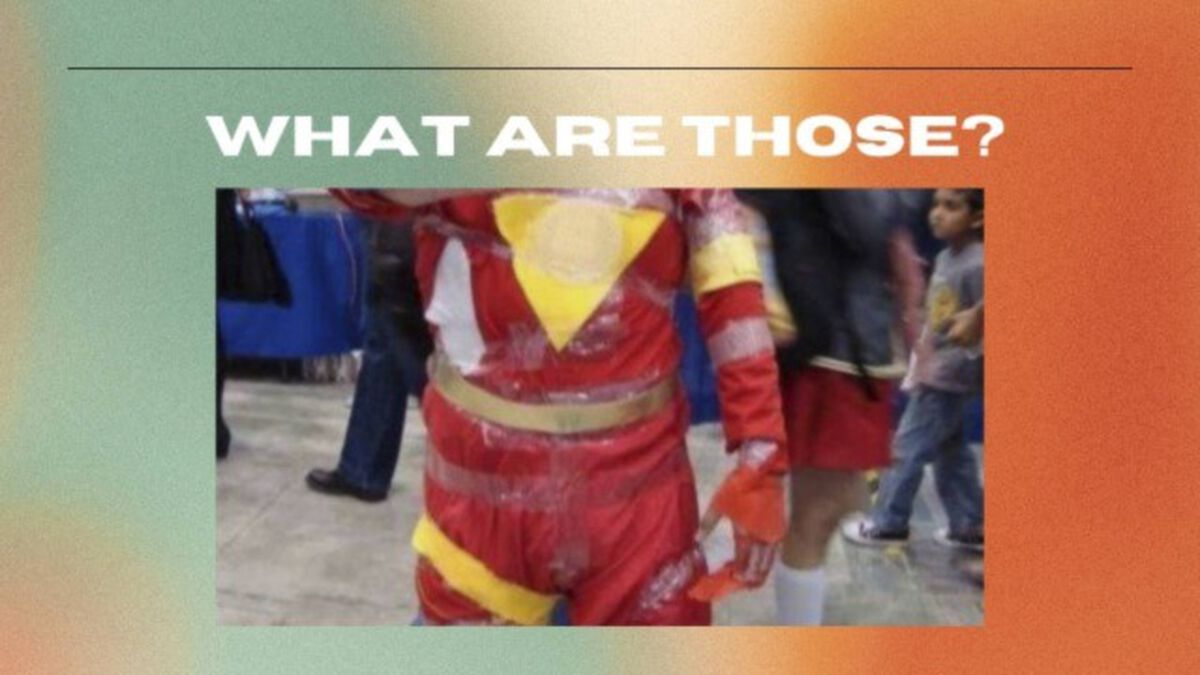 What Are Those? Bad Halloween Costume Edition image number null